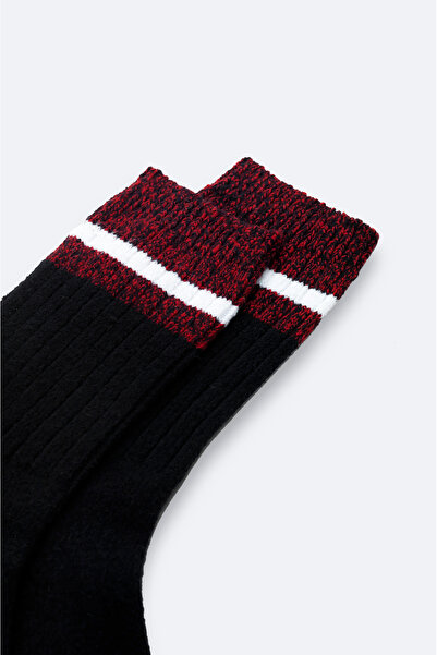 Avva Erkek Siyah Soft Touch Soket Çorap A42Y8506