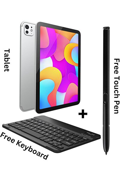 OTEETO TAB 15 10.1" Android Tablet, 8GB RAM 512GB ROM, 5G Dual SIM, Octa-Core, Android 13, Keyboard