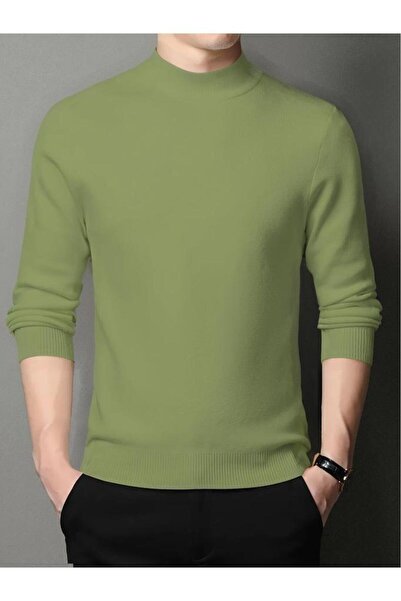 ribana Slim Fit Half Turtleneck Knitwear Sweater