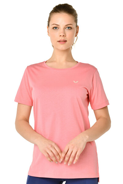 bilcee Γυναικείο μπλουζάκι με κοντό μανίκι από βαμβακερό λαιμόκοψη 9242