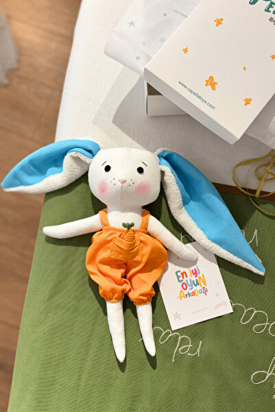 CAPELLA TOYS Toy Doll Handmade 100% Cotton Cloth Doll Rabbit Tafi Gift Boxed