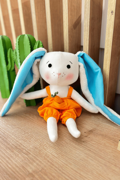 CAPELLA TOYS Toy Doll Handmade 100% Cotton Cloth Doll Rabbit Tafi Gift Boxed