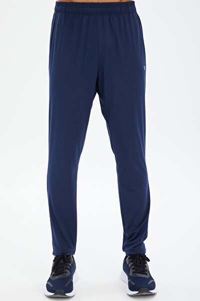 bilcee Ανδρικό σετ αθλητικής φόρμας με γιακά μπορντό με ίσιο πόδι 0743