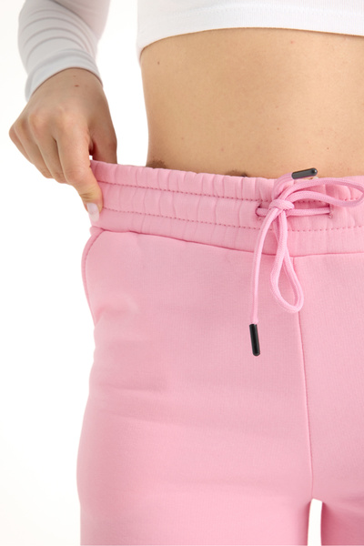 veres Sorane Pink Winter Fleece εσωτερικά με επένδυση από φλις αθλητικό παντελόνι