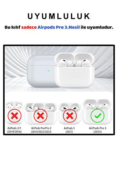 EWEC Set of Two |   Pro 3. Generation Compatible Light Gray and Navy Blue Silicone Earphone Case (2.5 mm Thickness)