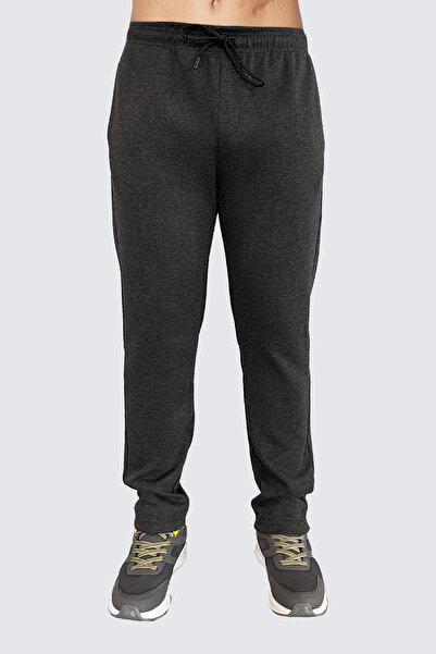 bilcee Peak Чоловічі антрацитові спортивні штани з кишенями 7026