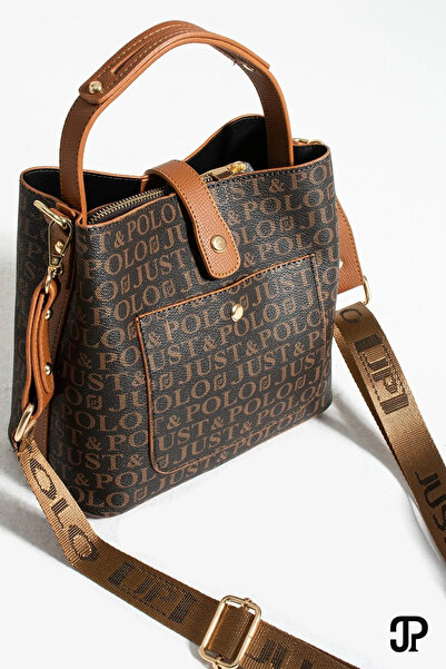 Just Polo Women's Printed Patterned Hand and Shoulder Bag