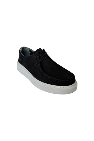 Liger Чоловічі черевики з натуральної шкіри, чорні, нубку