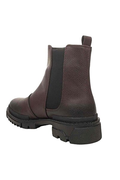 Liger Rubber Sole Men's Chelsea Boots BROWN