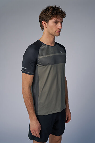 bilcee Ανδρικό πράσινο μπλουζάκι προπόνησης 4580