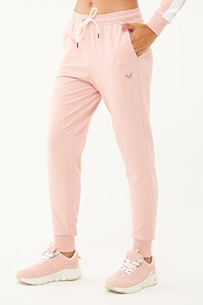 bilcee Γυναικείο ροζ φούτερ με κουκούλα και κορδόνι 1663