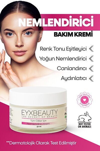 EYXBEAUTY Nemlendirici Cilt ve Yüz Kremi - Cilt Tonu Aydınlatıcı Eşitleyici