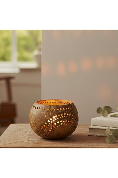 Coconut Products Hindistan Cevizi Kabuğu Mumluk