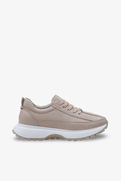 İNNABUTİKK Galce Women's Wedge Sneaker Sports Shoes Mink