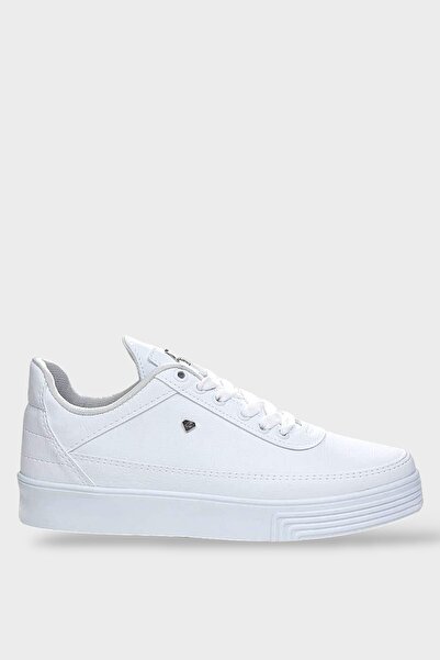 Liger Ανδρικά αθλητικά παπούτσια casual μαλακή εσωτερική επένδυση, κομψά αθλητικά παπούτσια WHITE