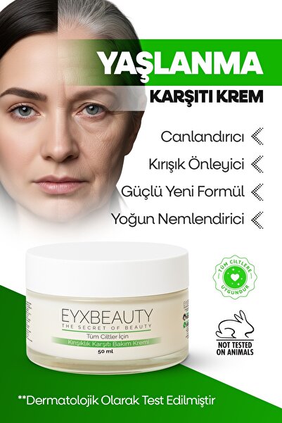 EYXBEAUTY Kırışıklık Karşıtı Gece Bakım Kremi 50 ml