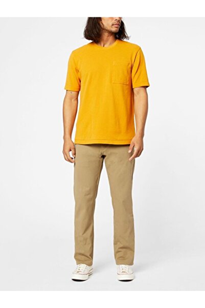 Dockers Pantaloni chino Smart 360 Flex Bej Ultimate Straight Fit