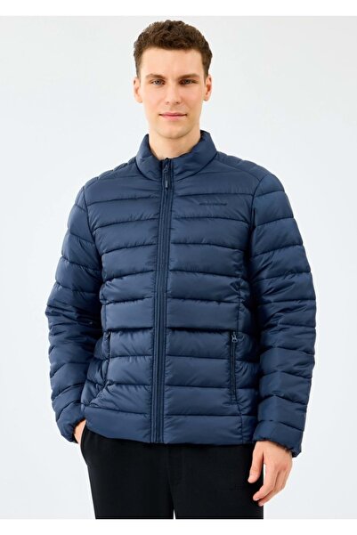SKECHERS M Essential Outerwear Padded Jacket S231242 Men's Coat Dark Blue