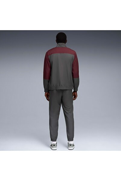 Puma Woven Colorblock Tracksuit 688173 Men's Casual Tracksuit Set Gray