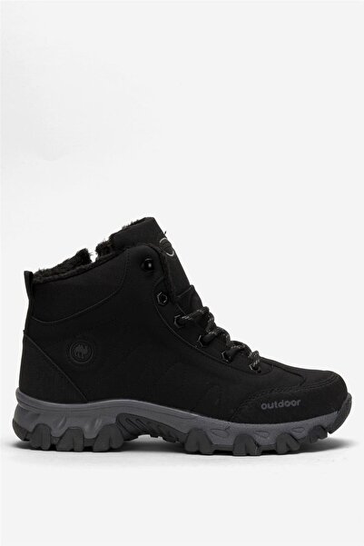 Liger Cold Proof Unisex dlouhé outdoorové trekové boty černá - kouřová
