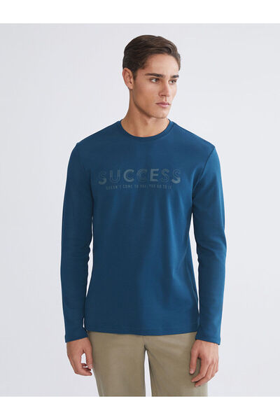 LC Waikiki Crew neck printed men's sweatshirt