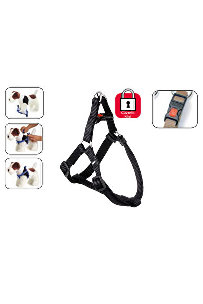 Karlie Locked Chest Collar Xs 20-35cm Black