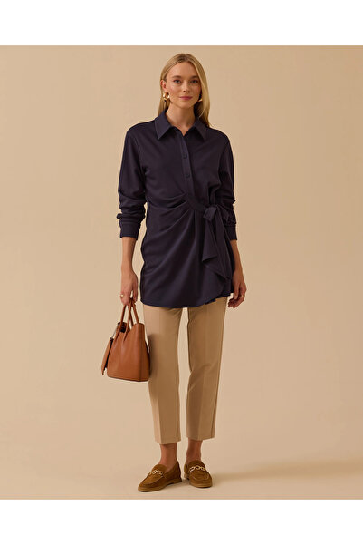 SCL Bağlama Detaylı Tunik