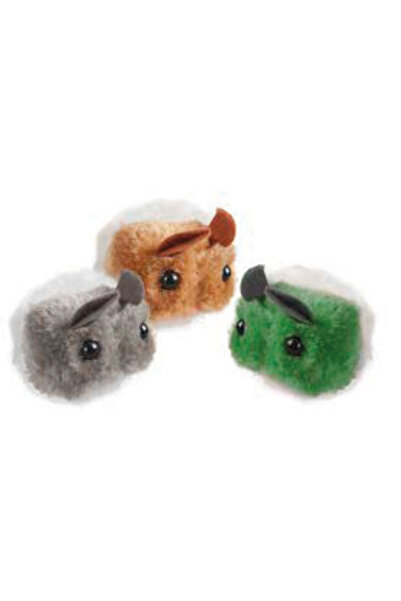Karlie Sptrns Trembling Plush Mouse 7X5X4 (222316) Assorted Color