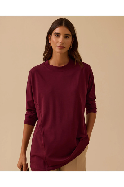 SCL Crew Neck Basic Tunic