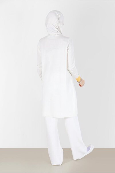 Alvina Geometric Shape Detail Knitwear Tunic 42011