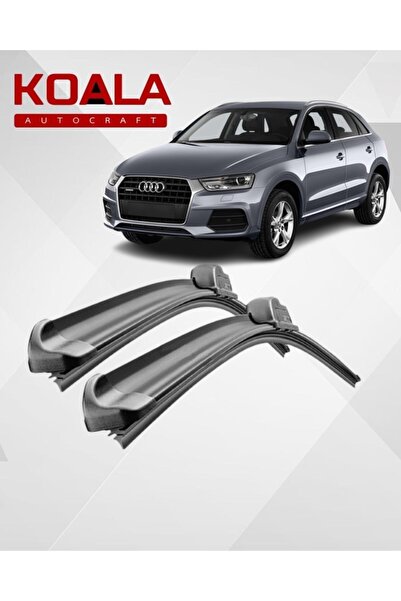 KoalaOtoTekstil Audi Q3 (2011-2017) 650mm-500mm Araca Özel Silecek Takımı