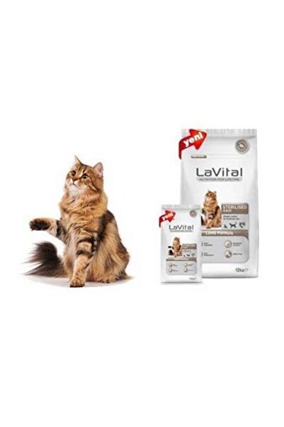 LaVital Kuzu Etli Yetişkin Kısır Kedi Maması 1,5 kg