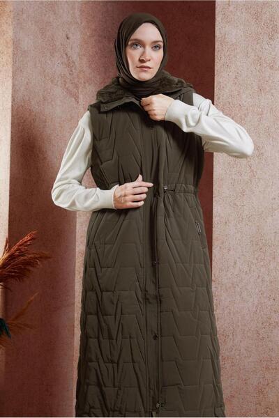 Alvina 90529 Model Hooded Vest