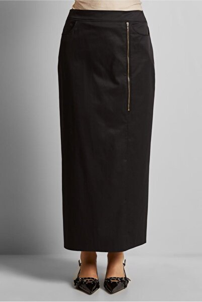 Alvina Cotton Straight Cut Skirt 60692