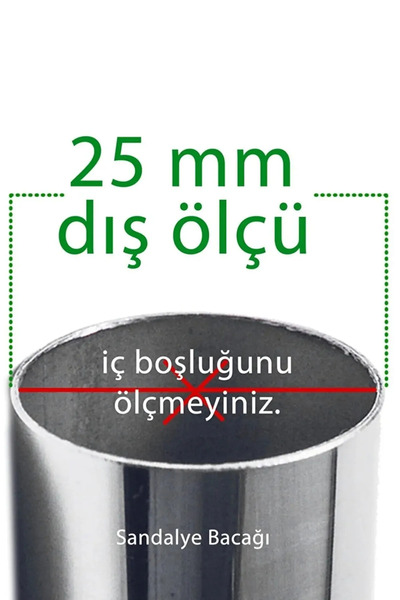 senal ticaret 16 Adet Şeffaf 25 Mm Pvc Sandalye Profil Ayak Pabucu Sessiz Yumuşak Sandalye Zemin Koruyucu