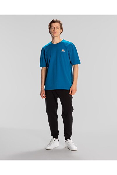 Kappa Sport Floyd Tshirt Erkek Mavi Regular Tişört
