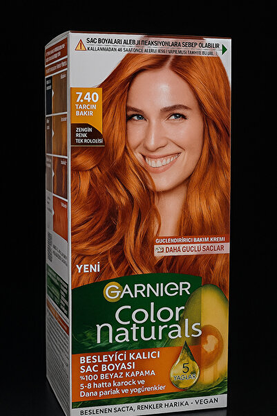 Garnier Garnıer Color Naturals Krem Saç Boyası 7.40+ Sultan Bakırı