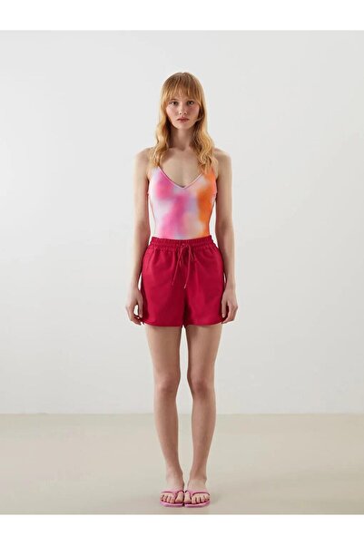 LC Waikiki Beli Lastikli Kadın Deniz Şortu (S5)