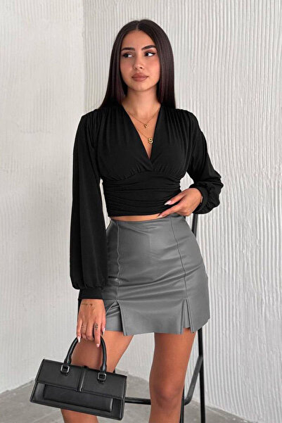 CİDDE Bluză Candy cu decolteu în V