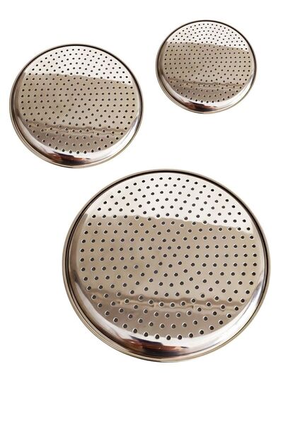 Abant Paslanmaz 3x Dolma Yaprak Sarma Tepsileri - (20-22-24cm)