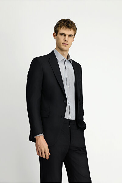 Kiğılı Regular Fit Mono Collar Wool Classic Suit