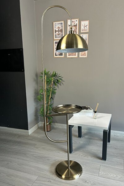 Bamyum Eskitme lambader Hareketli Başlık Sehpalı Modern Dekoratif Metal Oturma Odası Çalışma Odası