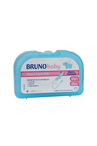 Bruno Baby Nazal Aspiratör + 2 Yedek Başlık