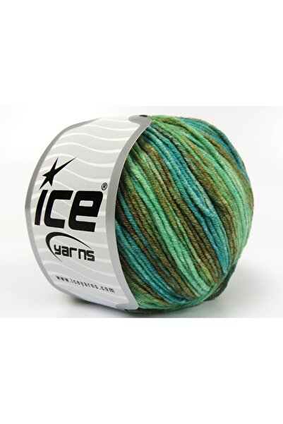 Ice yarns 8x50 جرام. خيوط لورينا سبلاش الأكريليكية، ألوان القطن البني، ألوان ...