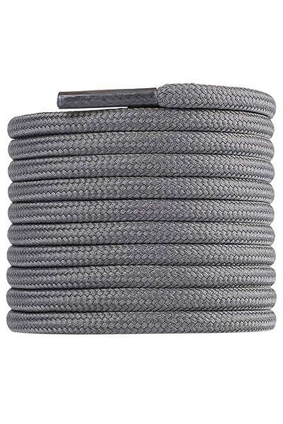 hapshoe Gray 5 mm Round Boot Laces