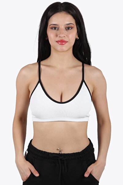 Mckanzie 9045 Фитільний базовий бюстгальтер - з бретельками