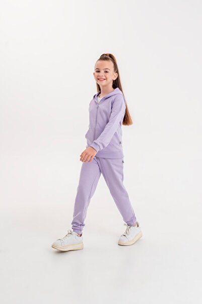 Mışıl Kids Σετ αθλητική φόρμα για κορίτσια - με φερμουάρ