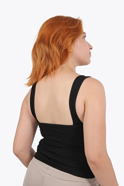 Mckanzie 5058 Model Crop Tank Top - Inside Covered Design