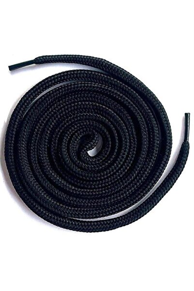 Shoes Center Black Round Boot Laces