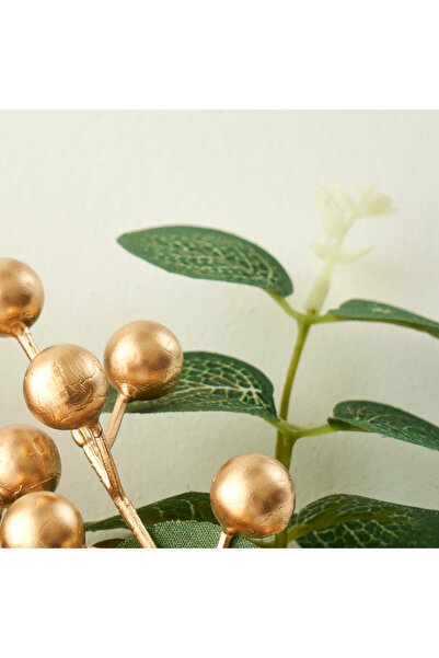 Bella Maison Christmas Dal Çiçek Gold (38 cm)